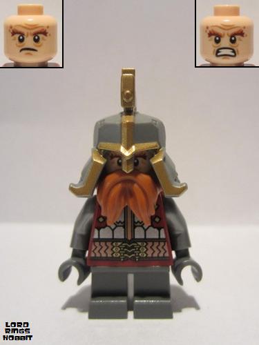 Lego Minifigs Lord Of The Rings The Hobbit Lor107 Dain Ironfoot Minifig Picturesbe 8975